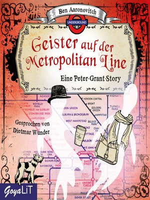 cover image of Die Geister auf der Metropolitan Line